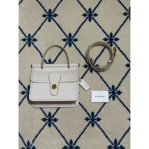 Coach 2021 Willis Top Handle 18 - Chalk